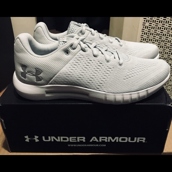 under armor grey shoes